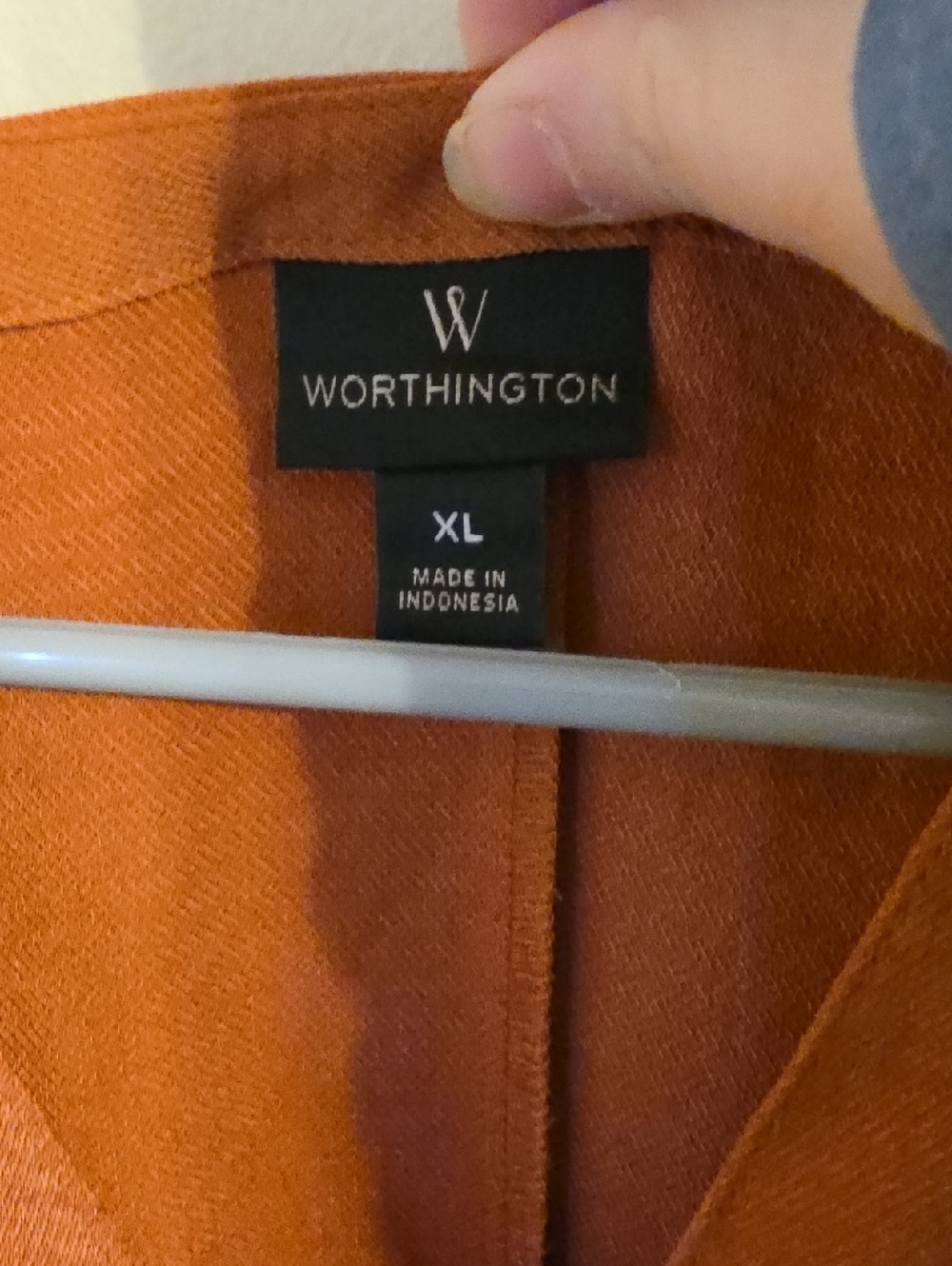 Worthington Terracotta Wide Leg Jumpsuit. NWT - Picture 5 of 10